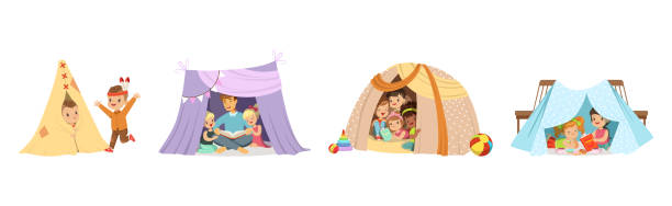 چادر و کلبه اسباب بازی کودکان